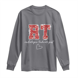 Christmas Radiology Long Sleeve Shirt RT Xray Rad Tech Gift TS10 Charcoal Print Your Wear