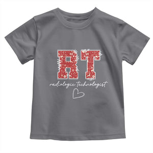 Christmas Radiology Toddler T Shirt RT Xray Rad Tech Gift TS10 Charcoal Print Your Wear