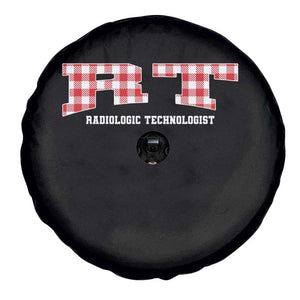 Christmas Radiology Technologist Spare Tire Cover Buffalo Plaid RT Rad Tech Gift TS10 Print Your Wear