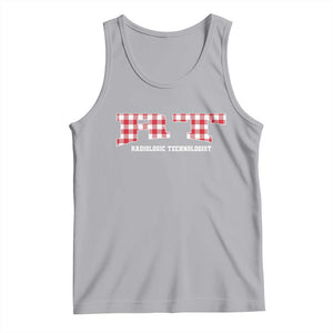 Christmas Radiology Technologist Tank Top Buffalo Plaid RT Rad Tech Gift TS10 Athletic Heather Print Your Wear