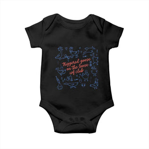 Funny IVF Baby Onesie Triggered Goose On The Loose Infertility Support TS10 Black Print Your Wear