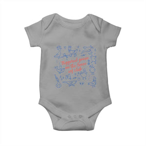 Funny IVF Baby Onesie Triggered Goose On The Loose Infertility Support TS10 Sport Gray Print Your Wear