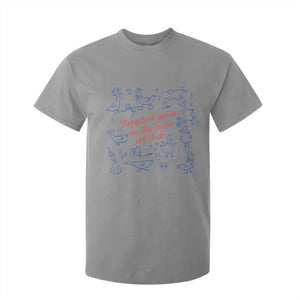 Funny IVF T Shirt For Kid Triggered Goose On The Loose Infertility Support TS10 Sport Gray Print Your Wear
