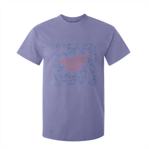 Funny IVF T Shirt For Kid Triggered Goose On The Loose Infertility Support TS10 Violet Print Your Wear