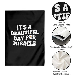 IVF Miracle Garden Flag Transfer Day Infertility Support Gift TS10 Print Your Wear