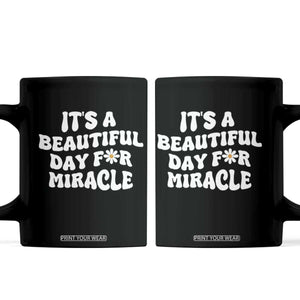 IVF Miracle Coffee Mug Transfer Day Infertility Support Gift TS10 Black Print Your Wear