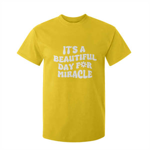 IVF Miracle T Shirt For Kid Transfer Day Infertility Support Gift TS10 Daisy Print Your Wear