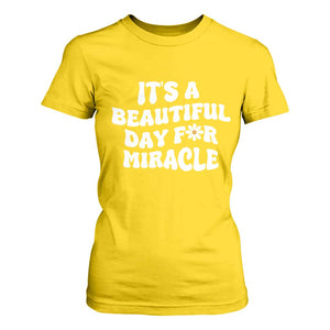IVF Miracle T Shirt For Women Transfer Day Infertility Support Gift TS10 Daisy Print Your Wear