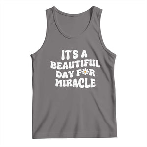 IVF Miracle Tank Top Transfer Day Infertility Support Gift TS10 Deep Heather Print Your Wear