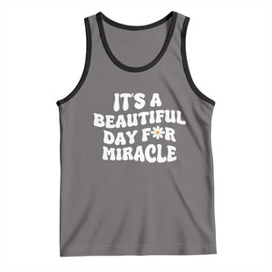 IVF Miracle Tank Top Transfer Day Infertility Support Gift TS10 Deep Heather Black Print Your Wear