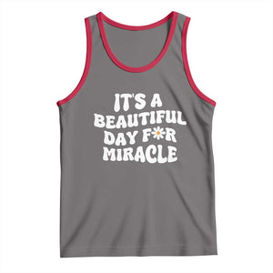 IVF Miracle Tank Top Transfer Day Infertility Support Gift TS10 Deep Heather Red Print Your Wear
