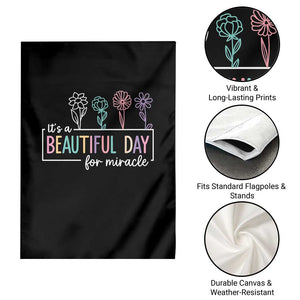 Its a Beautiful Day For IVF Miracle Garden Flag Transfer Day Infertility Support Gift TS10 Print Your Wear