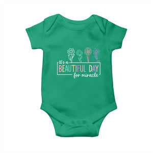 Its a Beautiful Day For IVF Miracle Baby Onesie Transfer Day Infertility Support Gift TS10 Irish Green Print Your Wear
