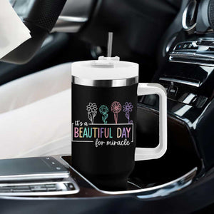 Its a Beautiful Day For IVF Miracle Tumbler With Handle Transfer Day Infertility Support Gift TS10 Print Your Wear
