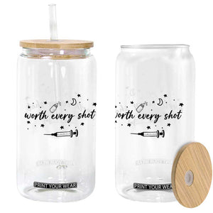 Worth Every Shot Glass Can IVF Baby Pregnancy Announcement TS10 Print Your Wear