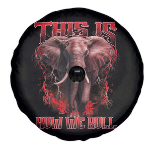 Alabama Fan Spare Tire Cover This Is How We Roll Bama Mascot Game Day TS10 Print Your Wear
