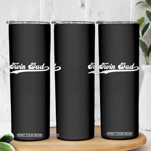 Twin Dad Skinny Tumbler Vintage Retro Style Fathers Day Presents TS10 Print Your Wear