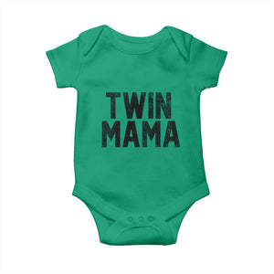 Twin Mama Baby Onesie Pregnancy Announcement New Mom Mothers Day Gift TS10 Irish Green Print Your Wear