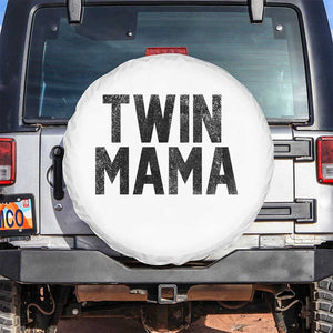 Twin Mama Spare Tire Cover Pregnancy Announcement New Mom Mothers Day Gift TS10 No hole White Print Your Wear