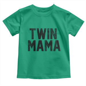 Twin Mama Toddler T Shirt Pregnancy Announcement New Mom Mothers Day Gift TS10 Irish Green Print Your Wear