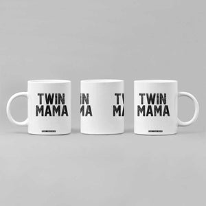 Twin Mama Coffee Mug Pregnancy Announcement New Mom Mothers Day Gift TS10 Print Your Wear