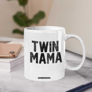 Twin Mama Coffee Mug Pregnancy Announcement New Mom Mothers Day Gift TS10 Print Your Wear