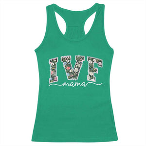 IVF Mama Racerback Tank Top Floral Mom Mothers Day TS10 Irish Green Print Your Wear