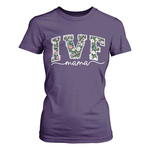 IVF Mama T Shirt For Women Floral Mom Mothers Day TS10 Purple Print Your Wear