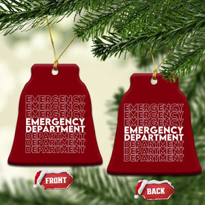 Emergency Department Ceramic Ornament Retro ER Nurse Gift TS10 Print Your Wear