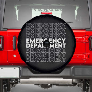 Emergency Department Spare Tire Cover Retro ER Nurse Gift TS10 Black Print Your Wear