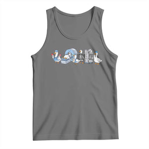 Radiologic Technologist Goose Tank Top Funny X-Ray Tech CT MRI Gooses TS10 Black Heather Print Your Wear
