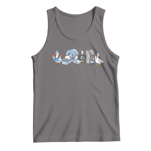 Radiologic Technologist Goose Tank Top Funny X-Ray Tech CT MRI Gooses TS10 Deep Heather Print Your Wear