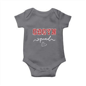 Christmas OBGYN Squad Baby Onesie Obstetrics And Gynecology Nurse TS10 Charcoal Print Your Wear