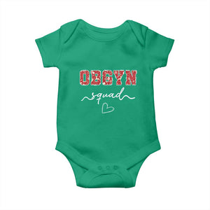 Christmas OBGYN Squad Baby Onesie Obstetrics And Gynecology Nurse TS10 Irish Green Print Your Wear