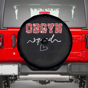 Christmas OBGYN Squad Spare Tire Cover Obstetrics And Gynecology Nurse TS10 Black Print Your Wear