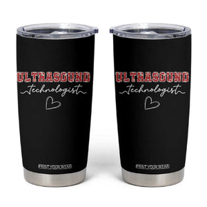 Ultrasound Tech Christmas Tumbler Cup Technologist Gift Sonographer Sonography Student TS10 Black Print Your Wear