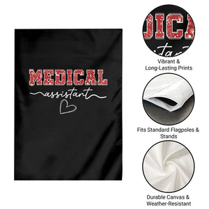 Christmas Medical Assistant Garden Flag MA Nurse Gift TS10 Print Your Wear