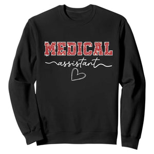 Christmas Medical Assistant Sweatshirt MA Nurse Gift - Print Your Wear