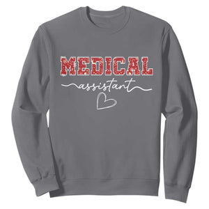 Christmas Medical Assistant Sweatshirt MA Nurse Gift - Print Your Wear