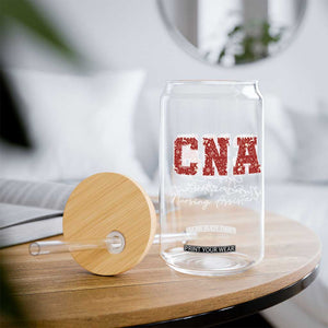CNA Christmas Glass Can Certified Nursing Assistant Gift - Print Your Wear