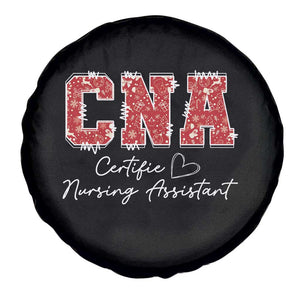 CNA Christmas Spare Tire Cover Certified Nursing Assistant Gift TS10 Print Your Wear