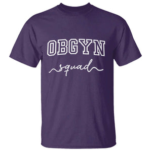OBGYN Squad T Shirt Obstetrics And Gynecology Nurse TS10 Purple Print Your Wear