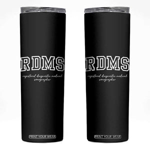 Sonographer Skinny Tumbler RDMS Ultrasound Tech Technologist Gift TS10 Black Print Your Wear