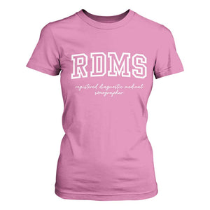 Sonographer T Shirt For Women RDMS Ultrasound Tech Technologist Gift TS10 Azalea Print Your Wear