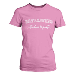 Ultrasound Tech T Shirt For Women Technologist Gift Sonographer Sonography Student TS10 Azalea Print Your Wear