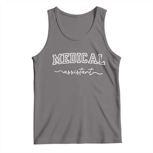 Medical Assistant Tank Top MA Nurse Gift TS10 Deep Heather Print Your Wear
