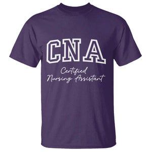 Certified Nursing Assistant T Shirt CNA Gift TS10 Purple Print Your Wear