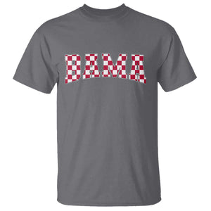 Vintage Bama T Shirt Retro Checkered Varsity Alabama Lover AL State TS10 Charcoal Print Your Wear