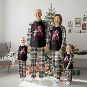 Alabama Fan Plaid Pajama Set Bama Football Lover Game Day Messy Bun TS10 Christmas Plaid Print Your Wear