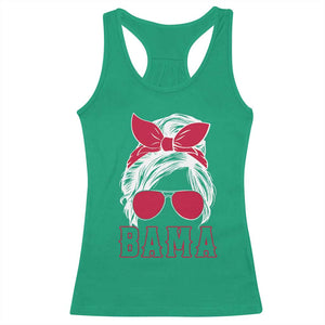 Alabama Fan Racerback Tank Top Bama Football Lover Game Day Messy Bun TS10 Irish Green Print Your Wear
